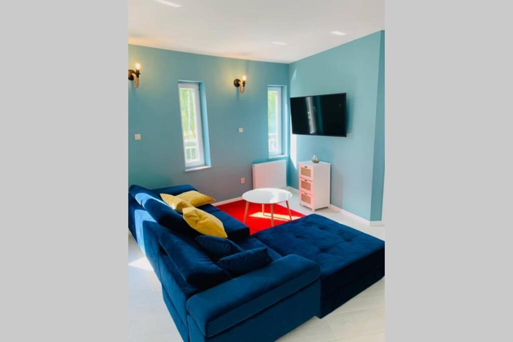 Uroczy Apartament Z Basenem I Kortem Tenisowym Pobierowo Extérieur photo